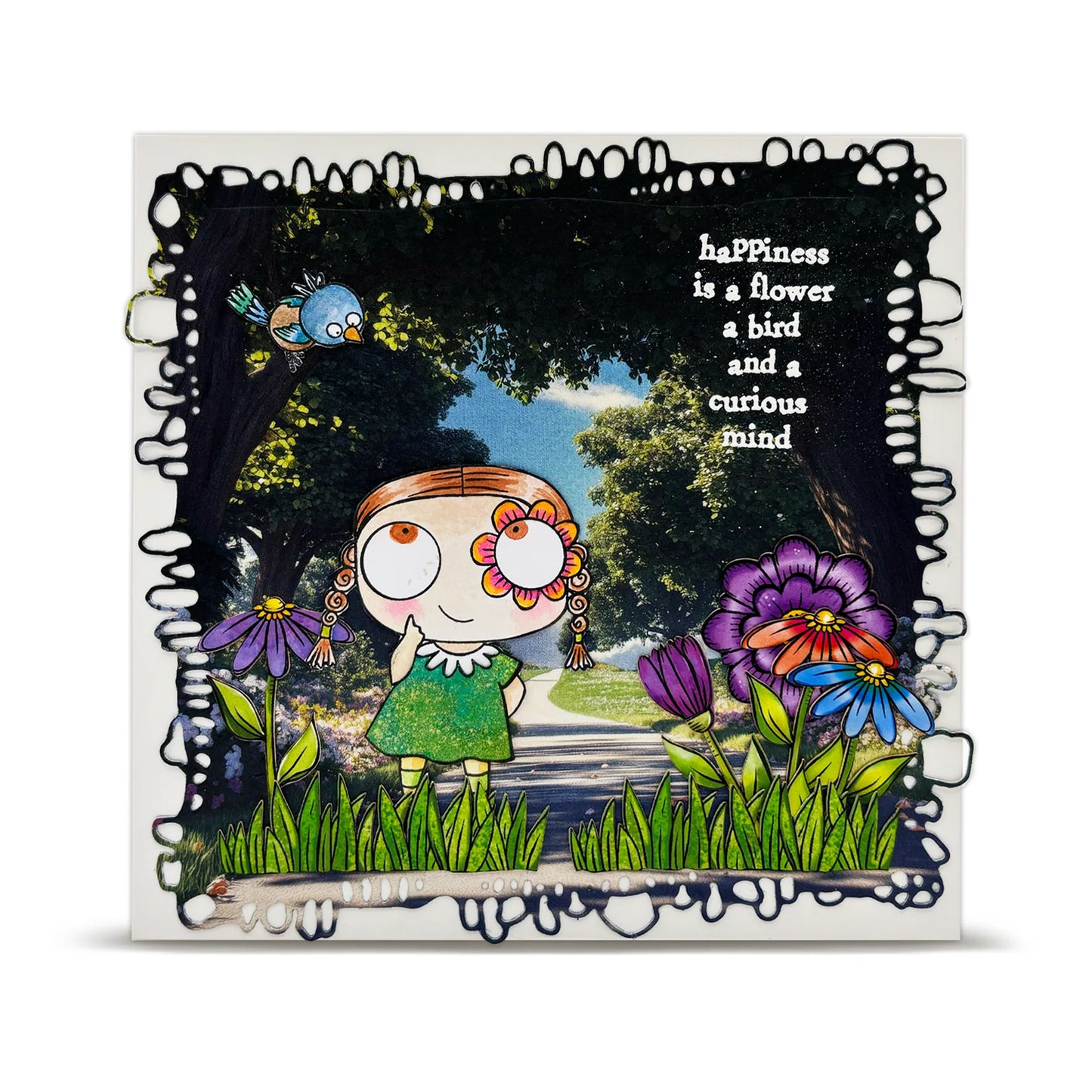 Aall and Create Weathered Wanderings 6x6 Inch Design Paper Faded Horizons