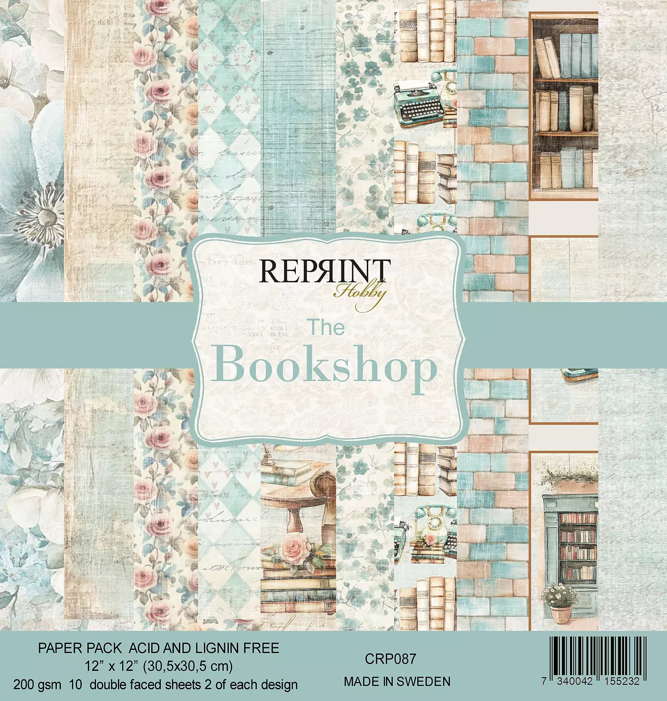 NYHET! Reprint - The Bookshop Collection Paperpack- 12x12