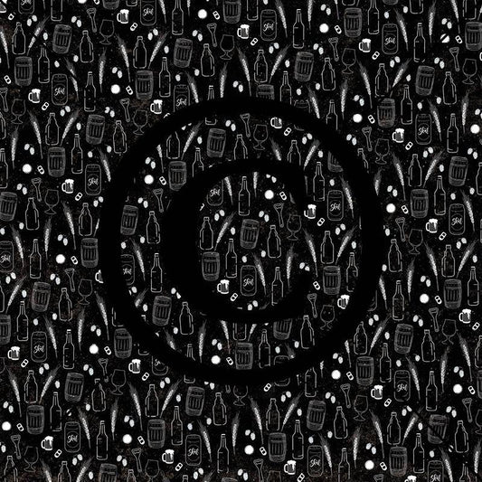 Papirdesign - mønsterark - Stemning - ølbrygging PD01192