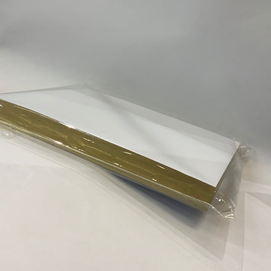 Notatblokk med gullkant ca 100 sider + kulepenn