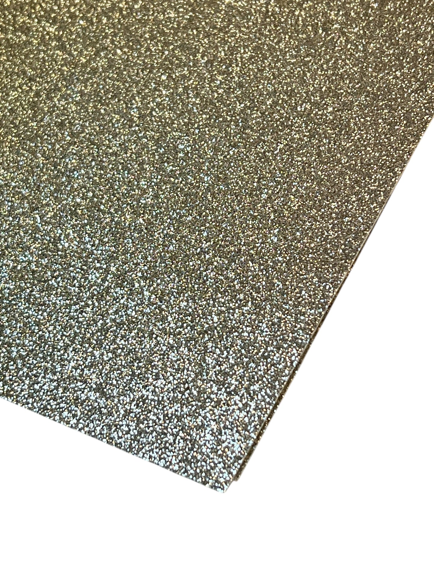A4 - Glitterkartong - sølv