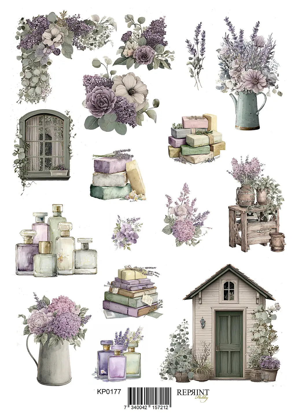 NYHET! Reprint - klippark - Timeless -A4 - KP0177