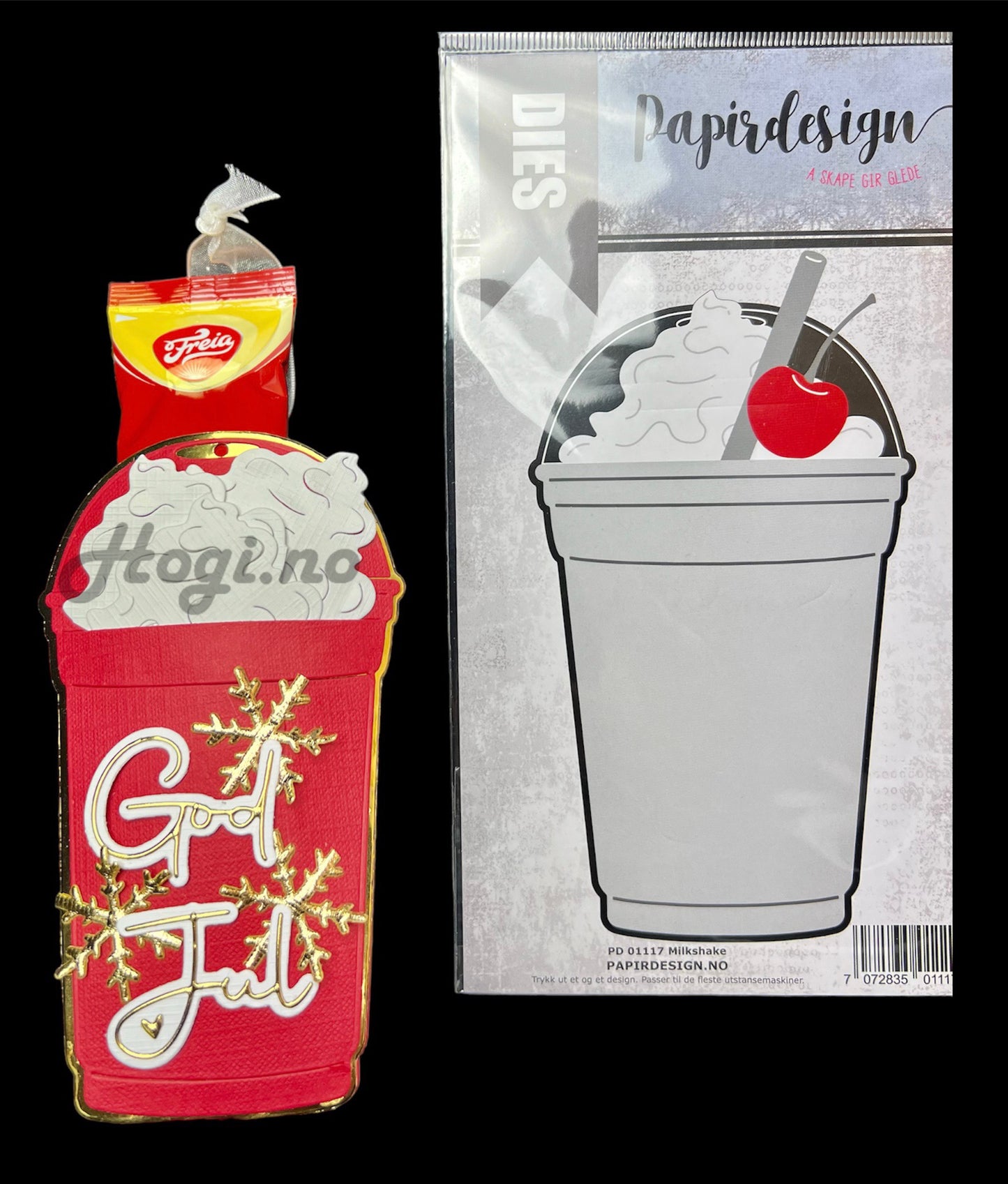Papirdesign die- Milkshake - PD 01117