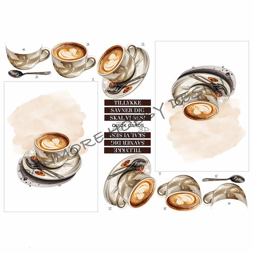 3D klippark - kaffe kopp ☕️