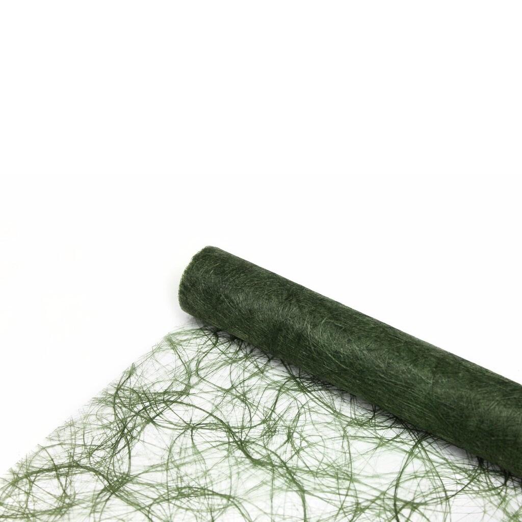 Sizotwist bordløper - mose grønn / mørk grønn , 30cmx5m