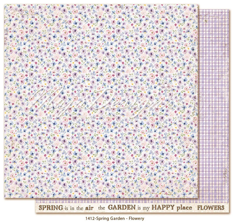NYHET! Maja Design Spring Garden - Flowery - 12 x 12"