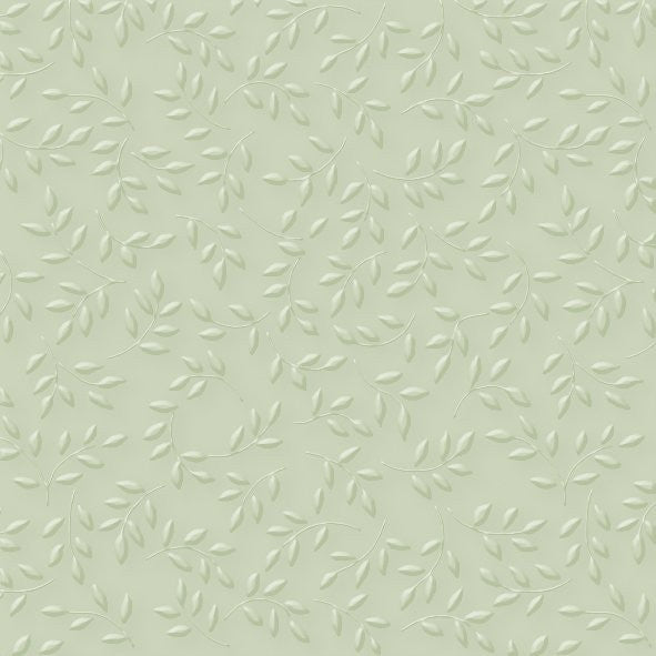 Servietter - lunsj - 33x33cm - Leaves Sage grønn- med blad struktur