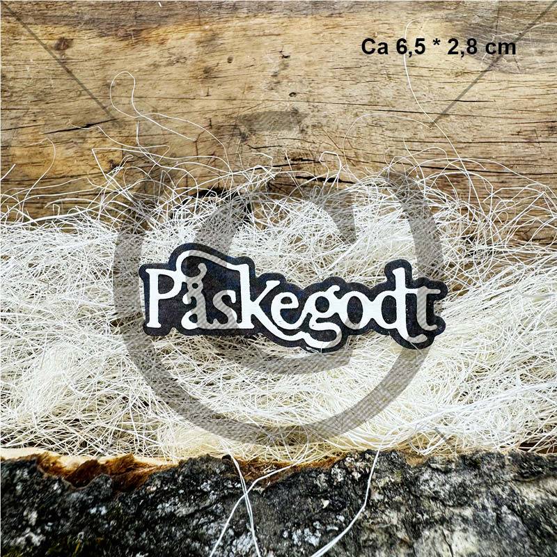 Papirdesign - Påskegodt tekstdie m/skyggedie