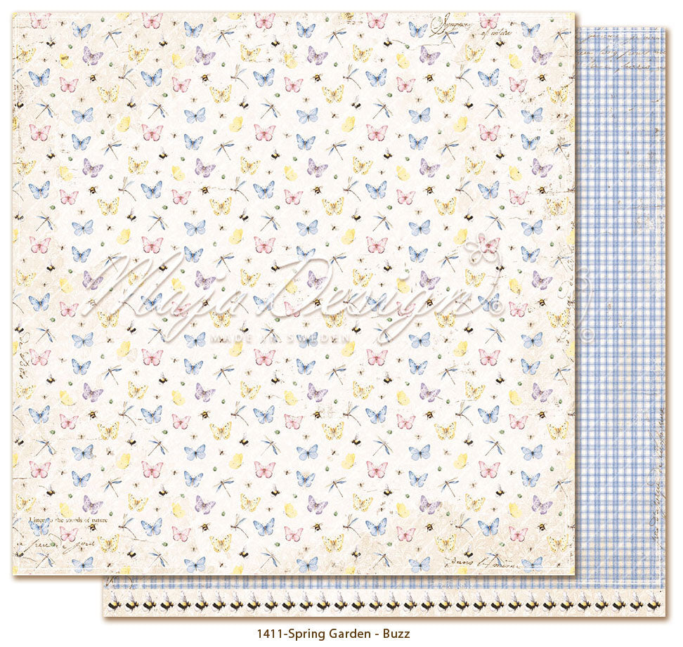 Maja Design - Spring Garden - Buzz - 12 x 12"