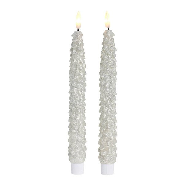 LENE BJERRE
Livia LED-kronelys 25 cm 2 stk lys gull