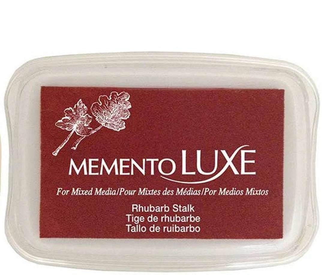 Kommer snart! Bestill nå! Memento Luxe - Rhubarb Stalk/ Dyp rød