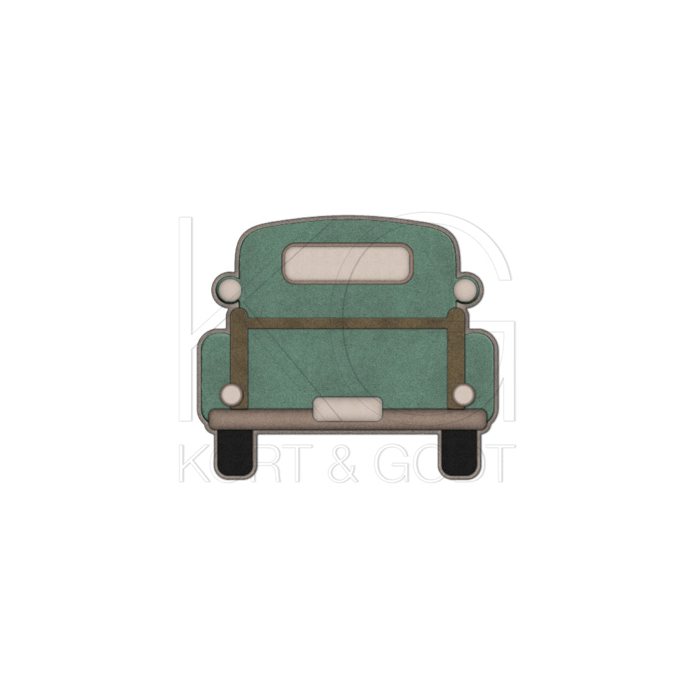 Kort & Godt DIE341 Bil m skygge 3416