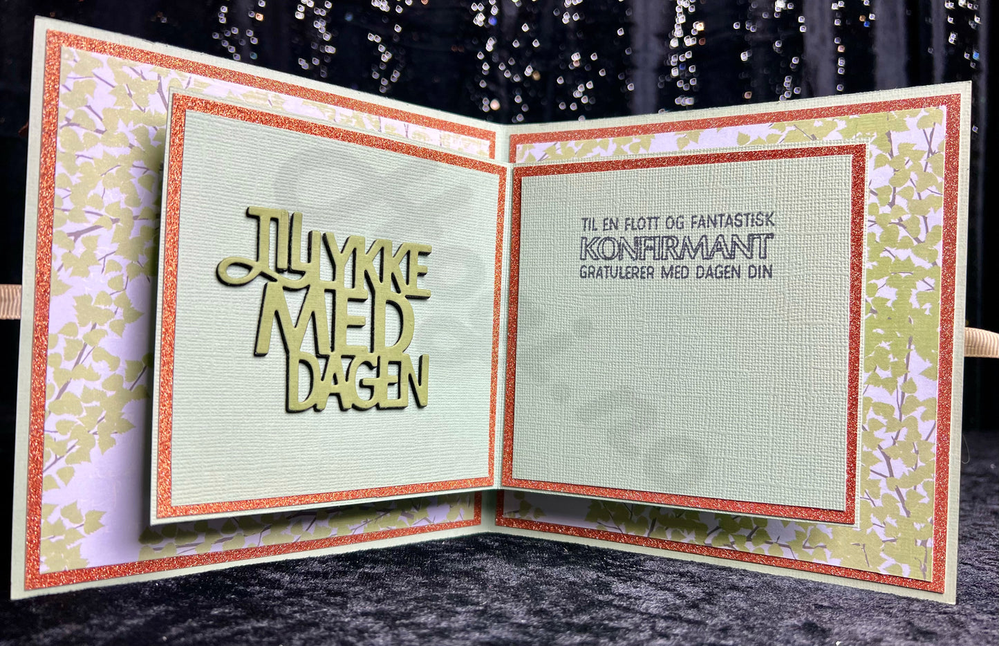 Hobbypakke/ hobbykit - POP-UP kort i kort