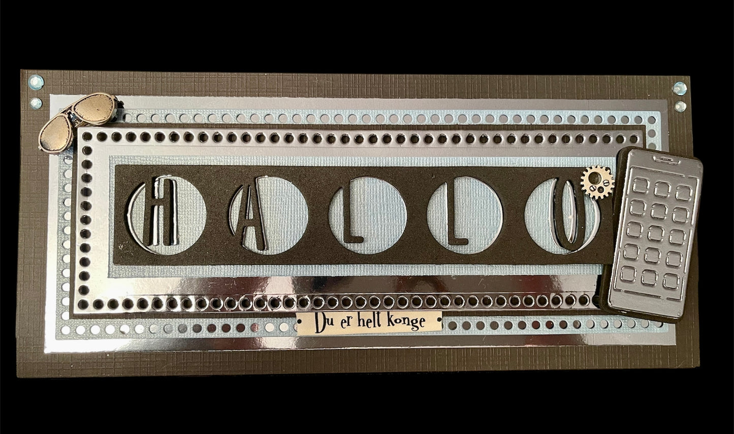 NYHET! Papirdesign dies - Mobil 2