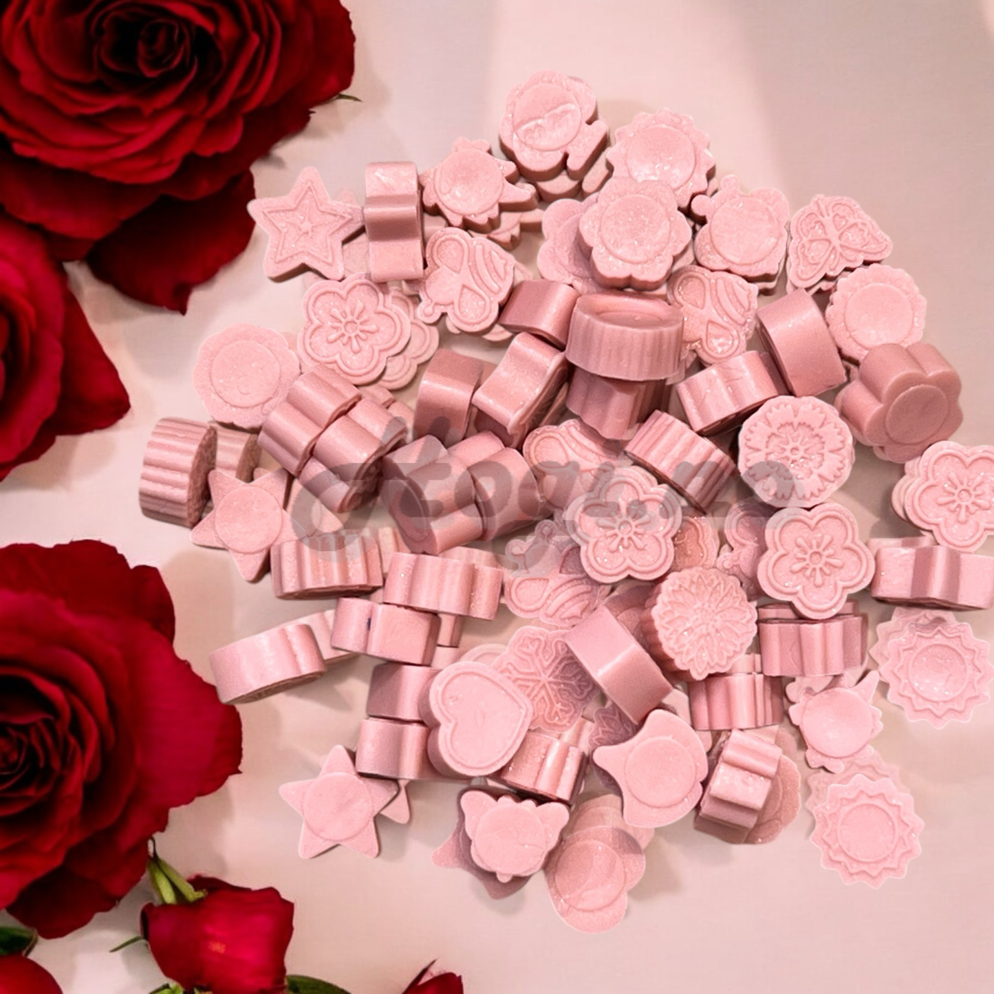 Wax varm-rosa, voks til bruk med lakksegl/ lakkstempel 17g