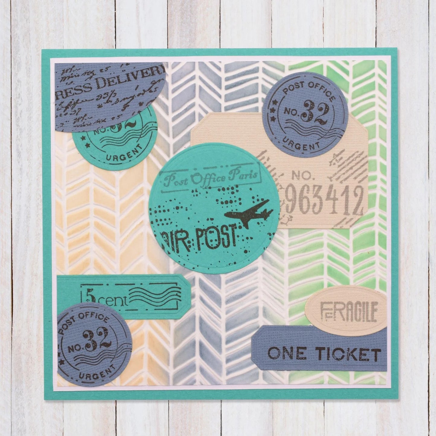 Nellie Snellen - 3D Embossing Folder Plus Signs (EF3D090)
