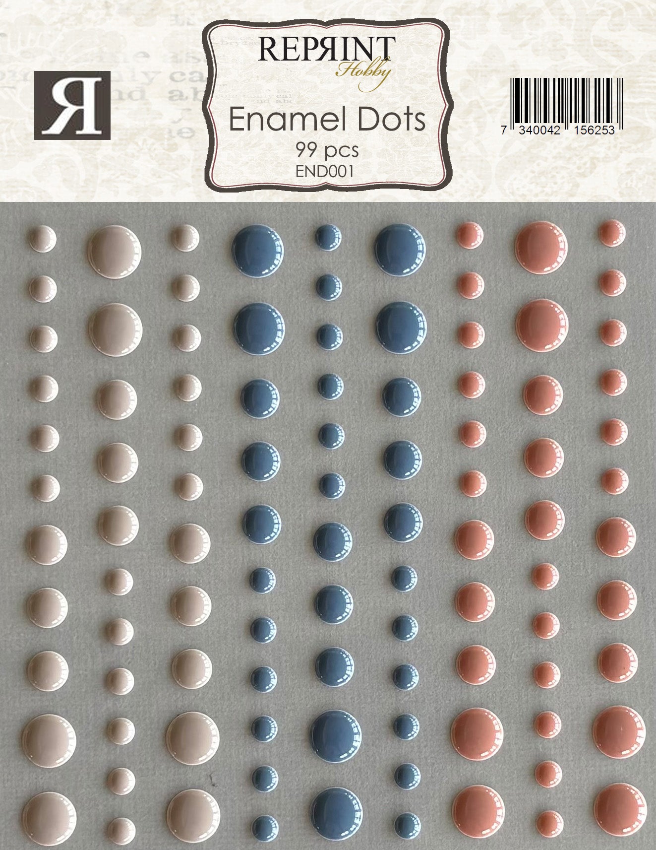 NYHET! Cozy season - selvklebende dotter/ dots/ halvperler