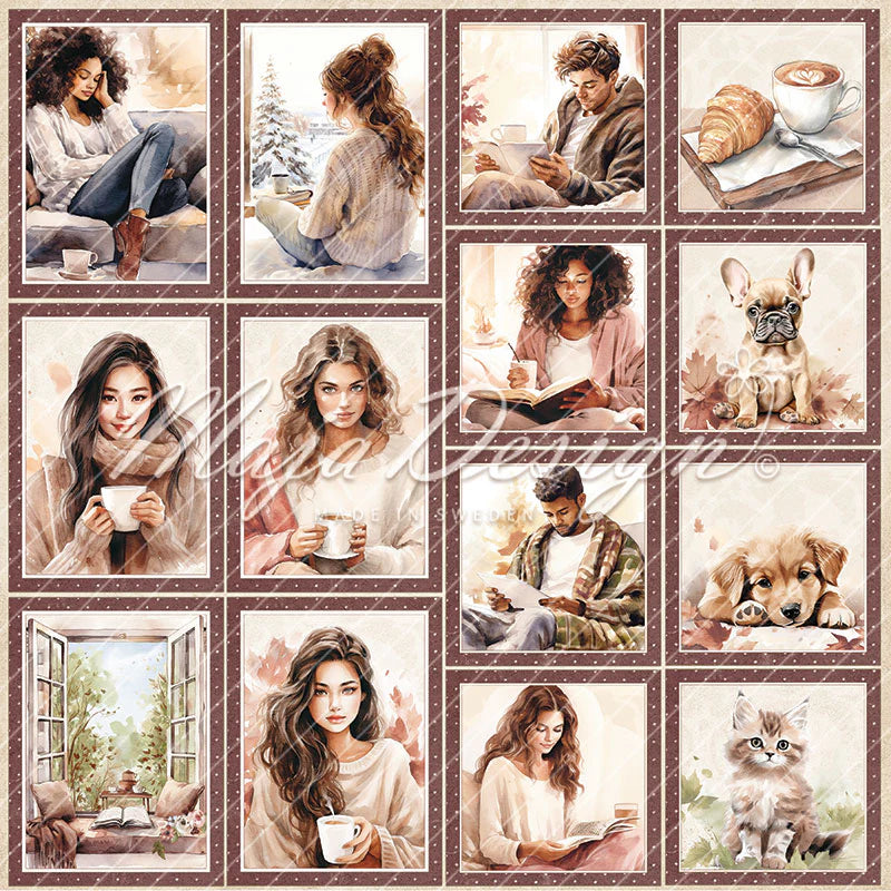 NYHET! Maja Design Hygge - Peaceful moments - 12 x 12"