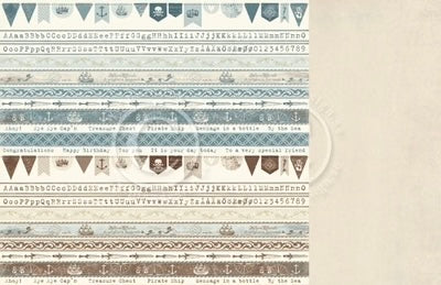 TILBUD ! Pion Design - Legends of the sea - borders - pd9012