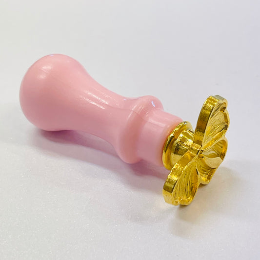 lakkstempel- wax sealing coin w/handle - Sløyfe 🎀 - til lakkstempel segl m/håndtak