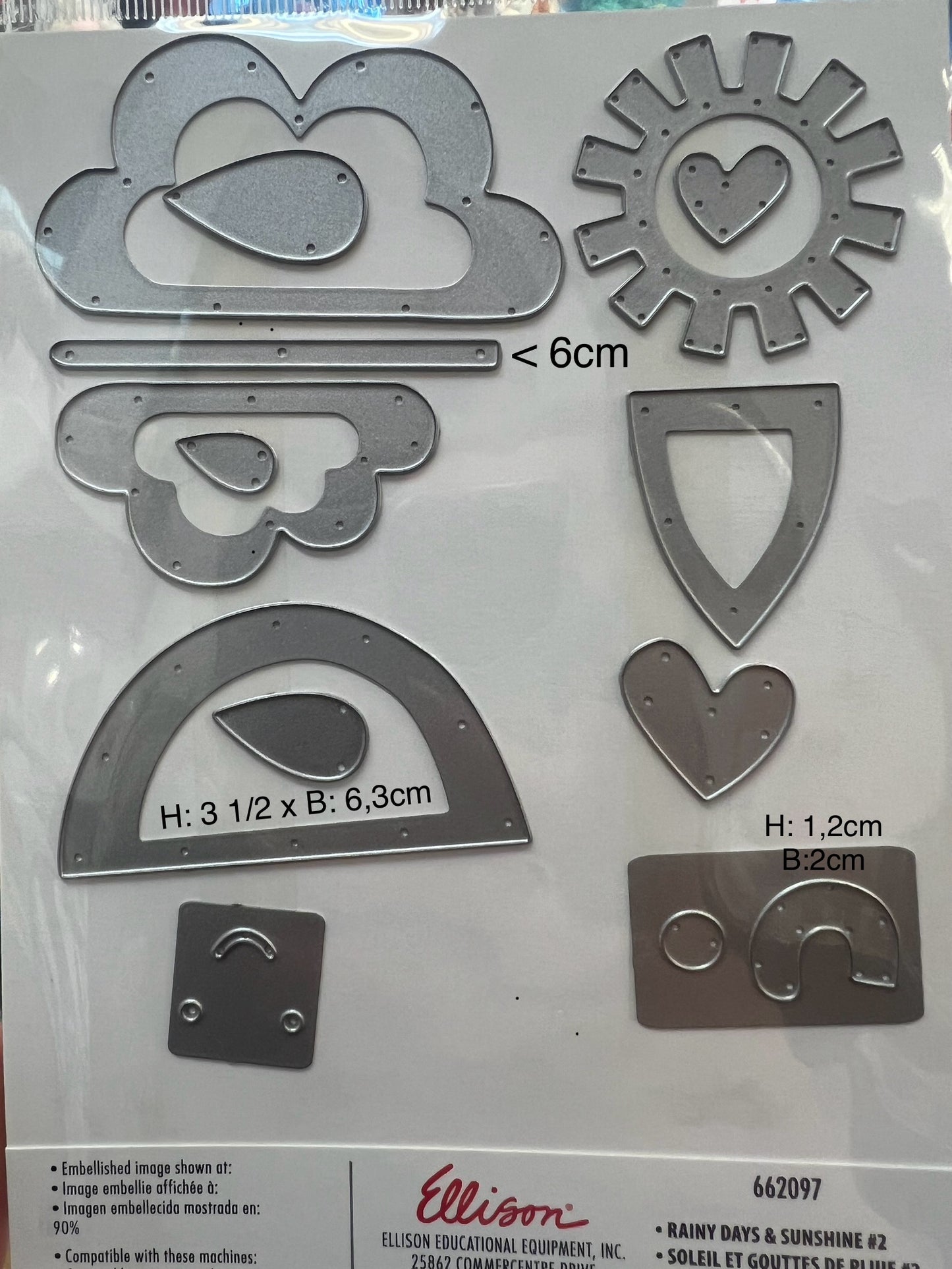 Sizzix Thinlits Die Set 13PK – Rainy Days & Sunshine #2