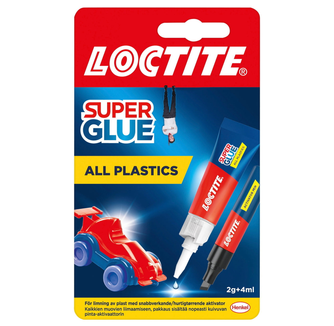 Loctite super glue - All Plastics 2g + 4ml