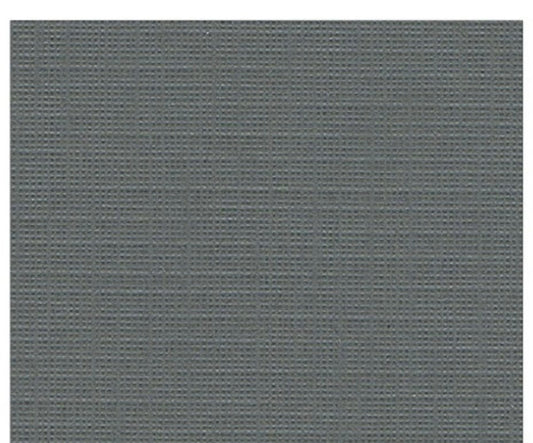 Kartong - Dark Grey mørkegrå 12x12, 250g. Syrefri. Ensfarget med linstruktur