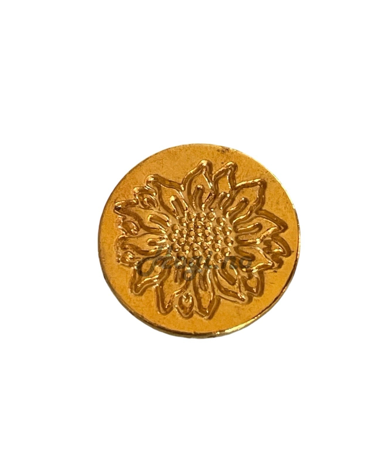 lakkstempel- wax sealing coin - Solsikke blomst 🌻 - til lakkstempel segl