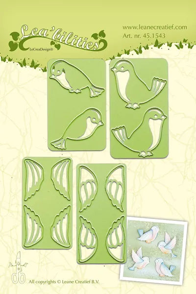 TILBUD ! -30% Leane creatief dies Small birds