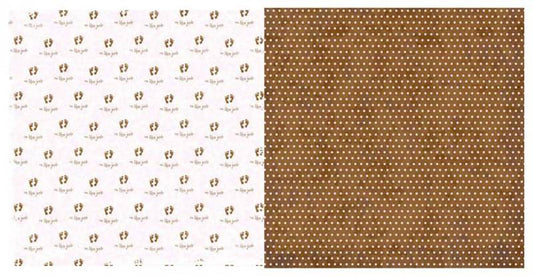 Papirdesign - Herman og Emilie - Søte små ben - Pd12644