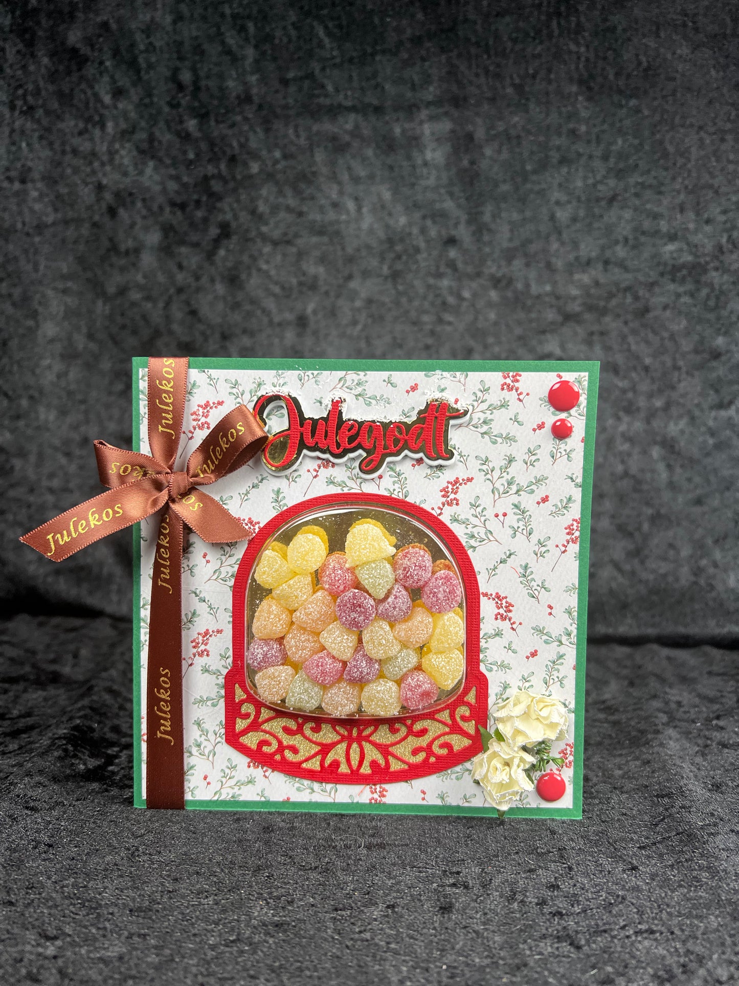 Creative expressions die - domed snow globe- kan brukes med og uten acryl kuppel
