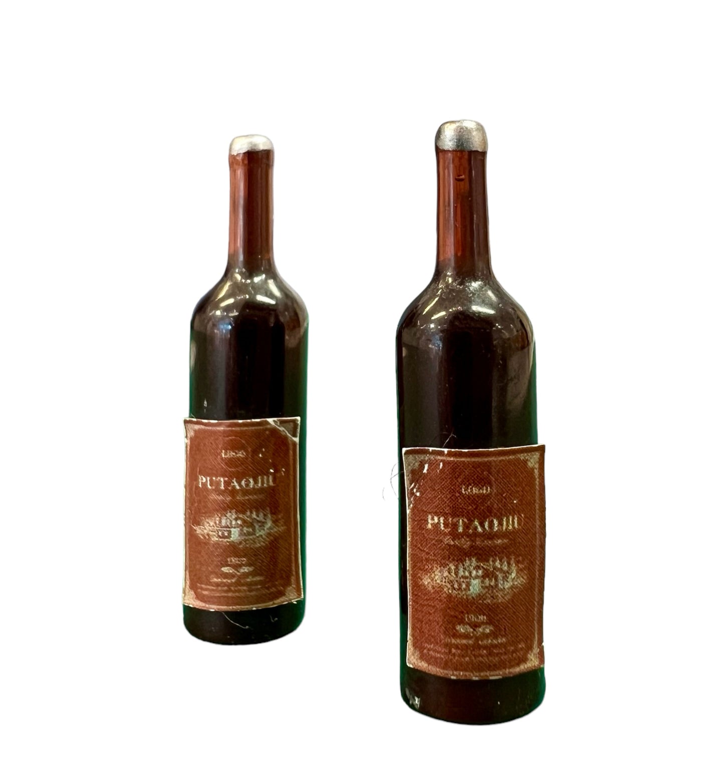 Charms - vinflasker 2 stk 2,2cm