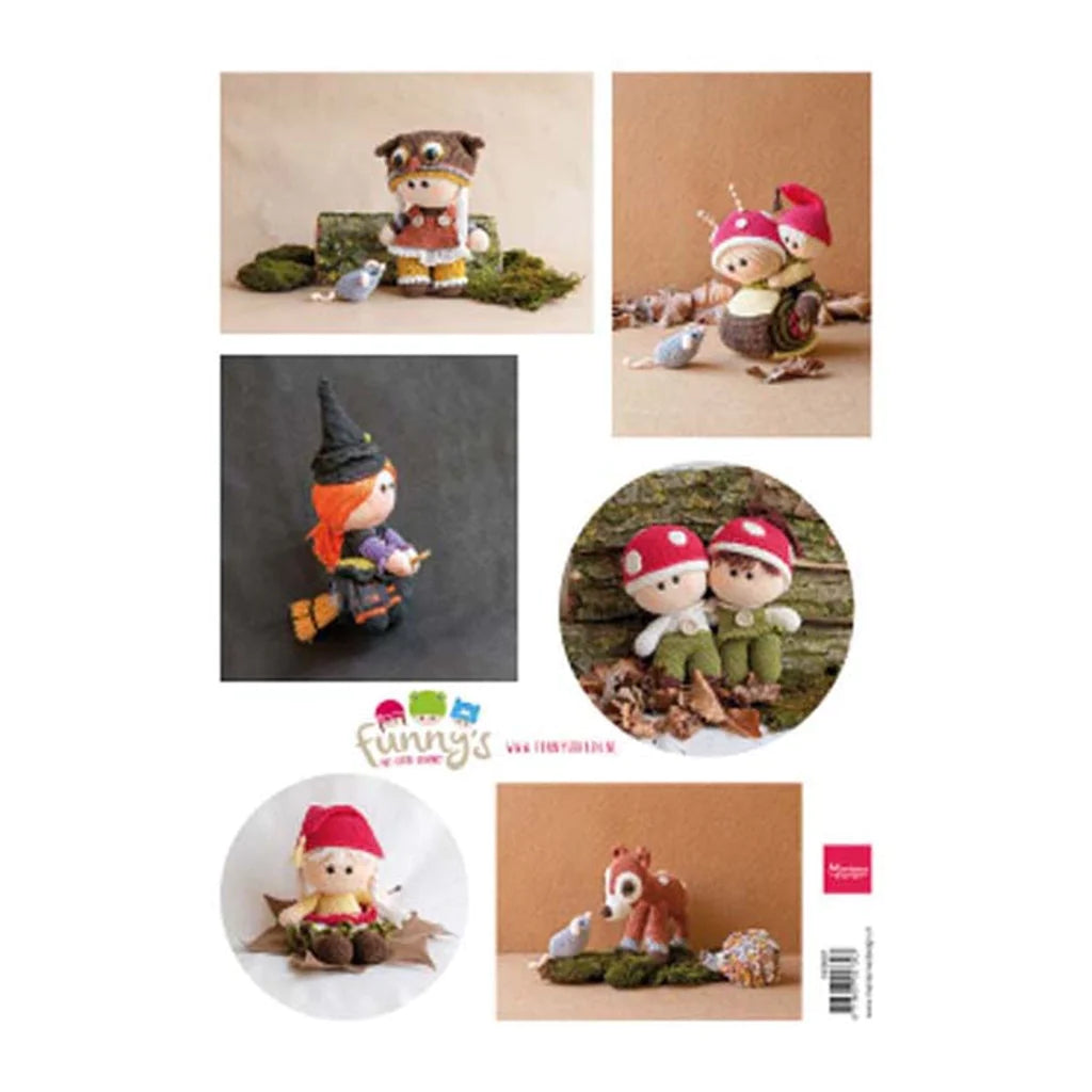 TILBUD! - 50% Happy Halloween A4 klippark - Marianne design - Vk9581