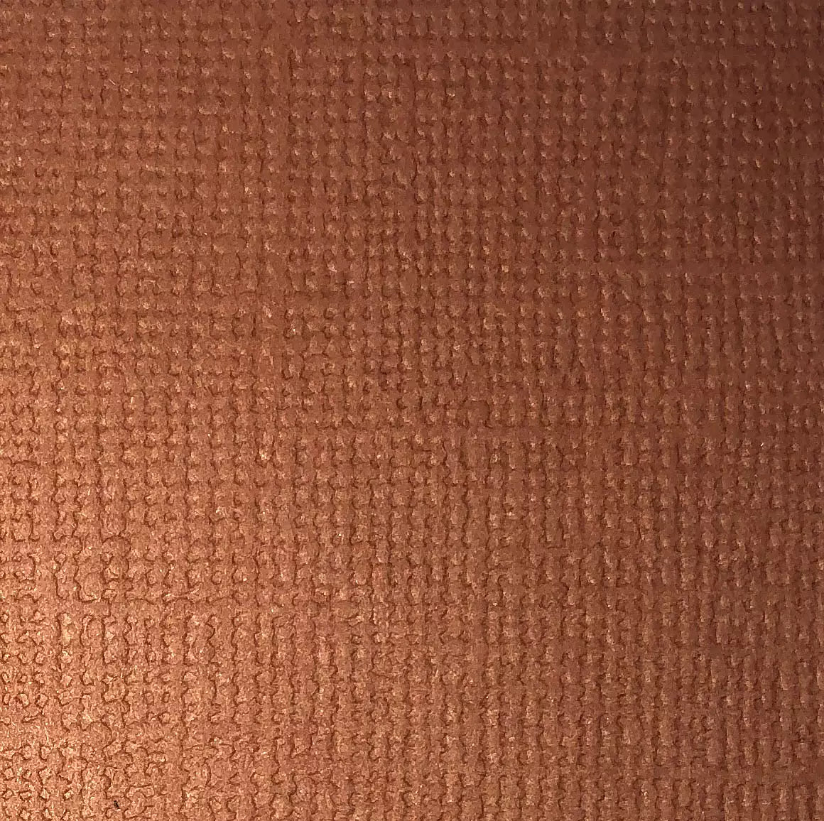 Ensfarget kartong - cocoa 12x12, 190g. Syrefri. Ensfarget med linstruktur