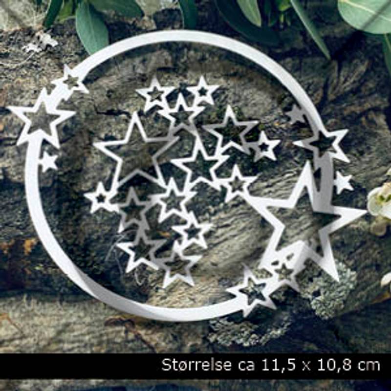 Papirdesign die - Stjernesirkel 2 - PD001146