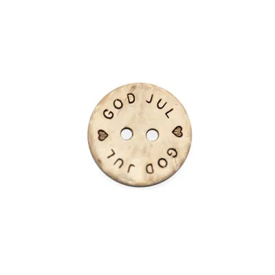 Knapp - « God jul » 18mm, tre
