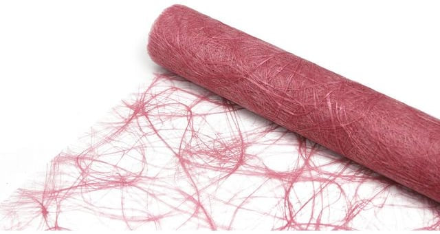 Sizotwist bordløper - gammelrosa , 30cmx5m 450964