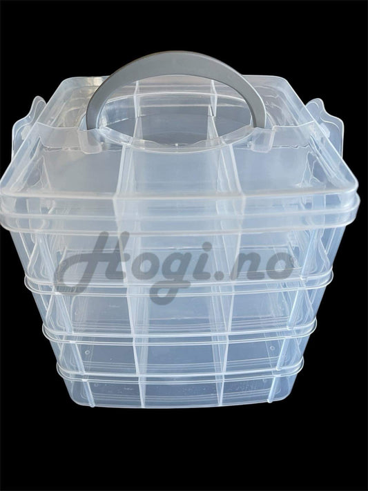 Smart oppbevaringsboks /organizer /storage box H: 15cm x 14,5cm