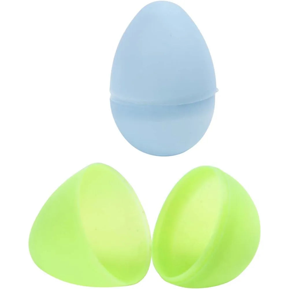 Egg 24 stk pastellfarget - H: 6cm - assortert farge ( delbar )
