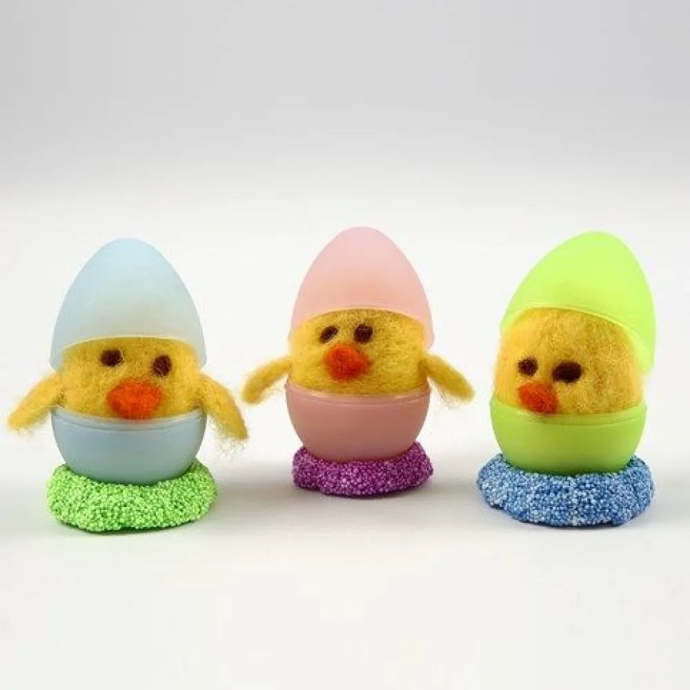 Egg 24 stk pastellfarget - H: 6cm - assortert farge ( delbar )