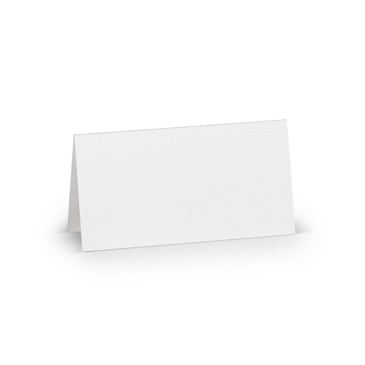 Bordkort, str. 9x4 cm, 220 g, hvite 10 stk