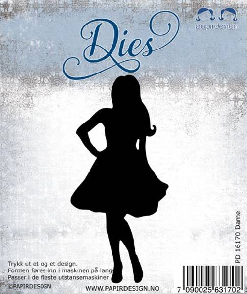 Papirdesign - dies - Dame pd16170