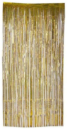 Glittergardin 90x 250cm 1stk pr pk