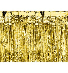Glittergardin 90x 250cm 1stk pr pk