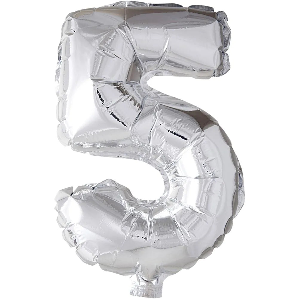 Folieballong H: 41cm 5-tall