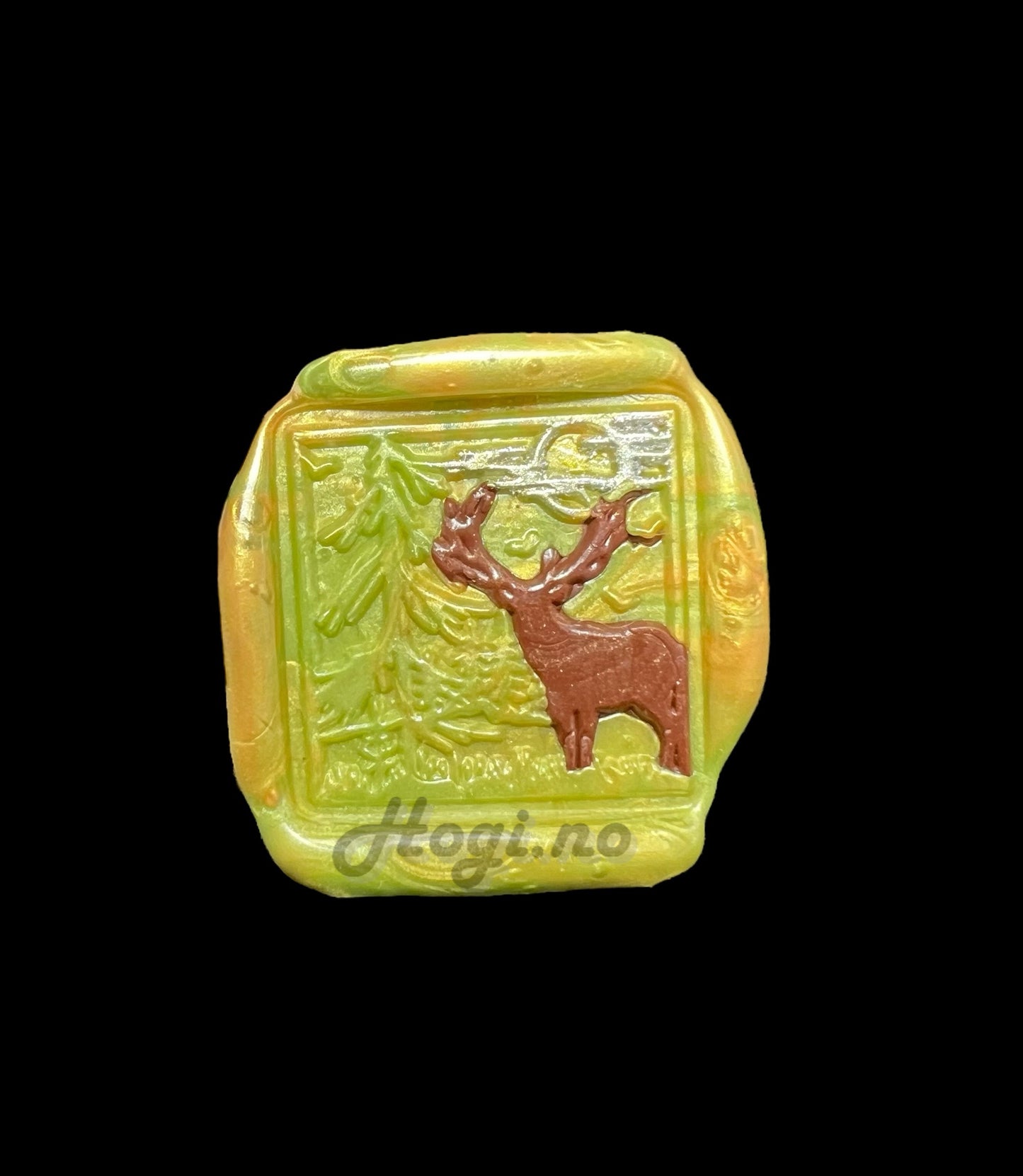 lakkstempel- wax sealing coin - skogens konge 3 - 2,5cm x 2,5cm - til lakkstempel segl