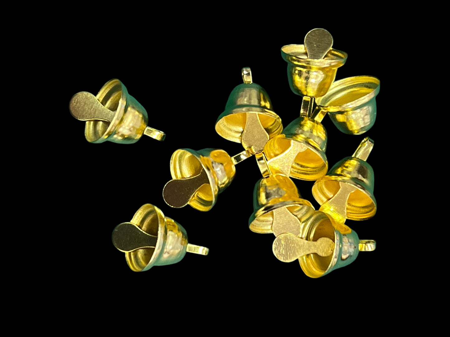 Mini Bjelle Klokker - – Ø: 1cm – 5 stk