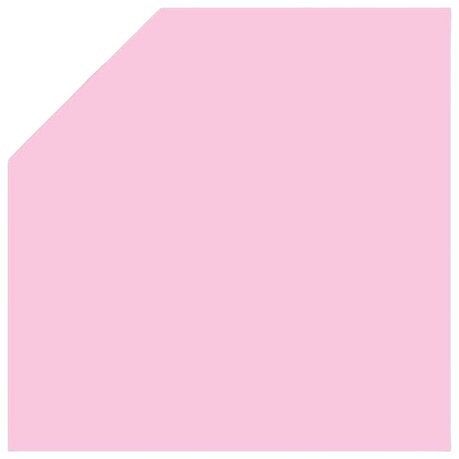 Ensfarget kartong - Pink 30,5x30,5 - 12x12 Inch Smooth Cardstock 220gsm