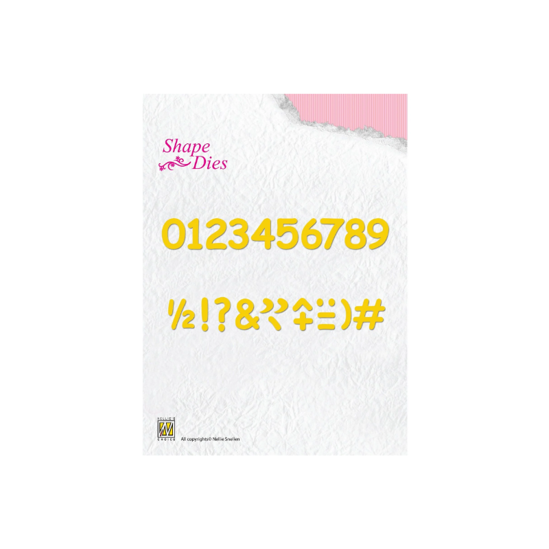 Nellie snellen NELLIE'S CHOICE • SHAPE DIES NUMBERS & PUNCTUATION MARKS