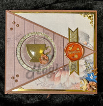 Crafter’s Companion Tea & Coffee Metal Die set- te og kaffe diessett - 8 dies i settet